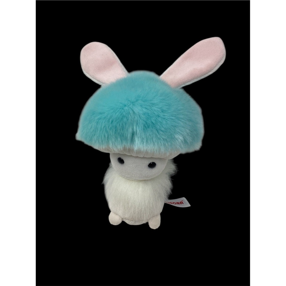 Aurora Fungi Friends Mushroom Bunny Rabbit Ears Plush Stuffed Animal Toy 6" 2023